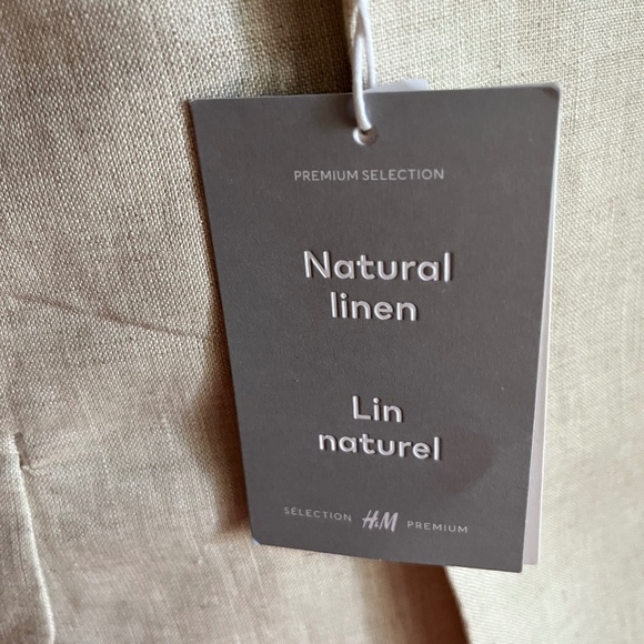 H&M Light Beige Men's Blazer Size 36R - Picture 2 of 5